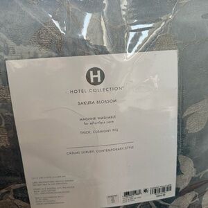 Hotel Collection Sakura Blossom Comforter, King, Created for Macy's - Slate Blue